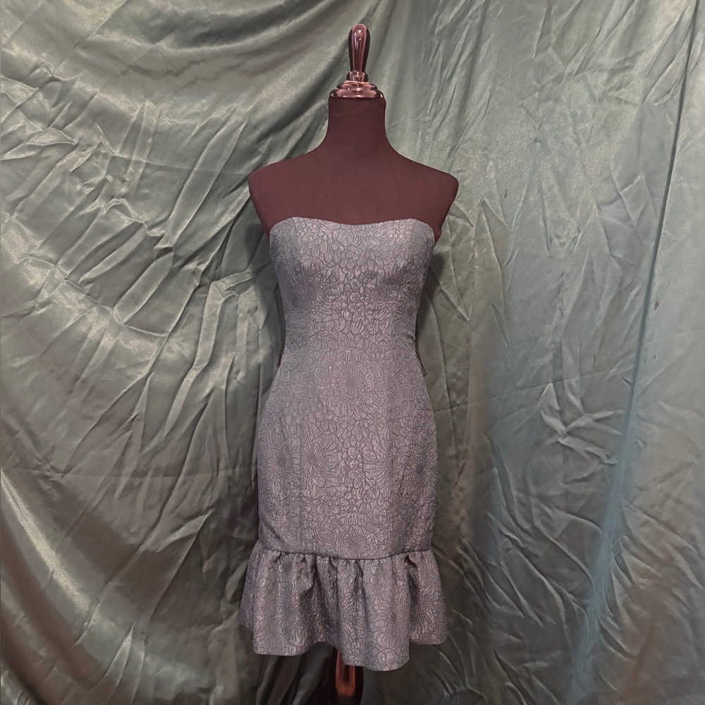 Ruffle Hem Cocktail Dress